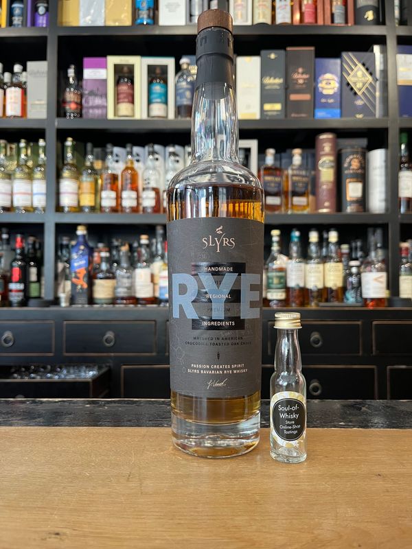 Slyrs Bavarian Rye Sample mit 2cl und 41% Slyrs Bavarian Rye Sample mit 2cl und 41%