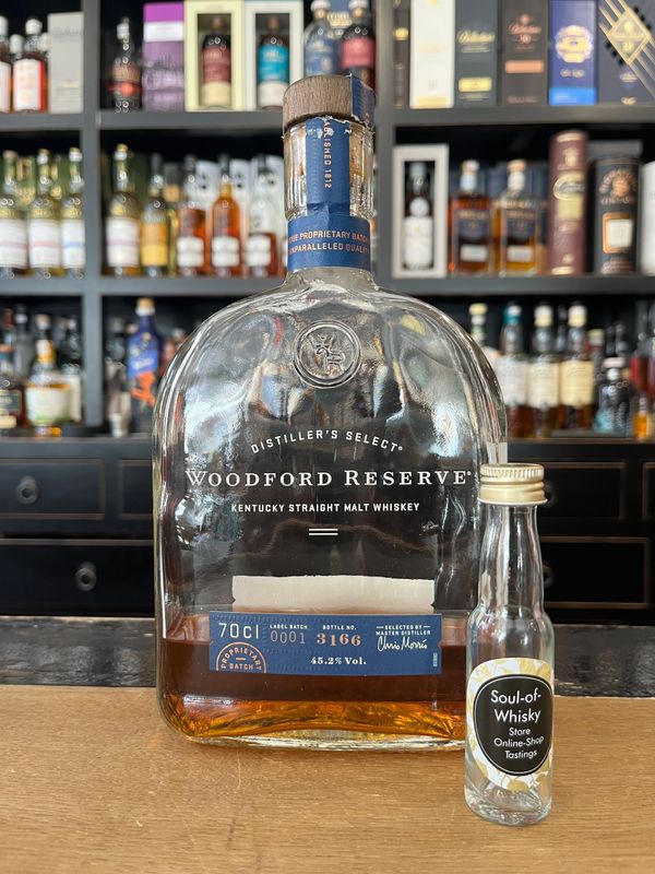 Woodford Reserve Sample mit 2cl und 45,2% Woodford Reserve Sample mit 2cl und 45,2%