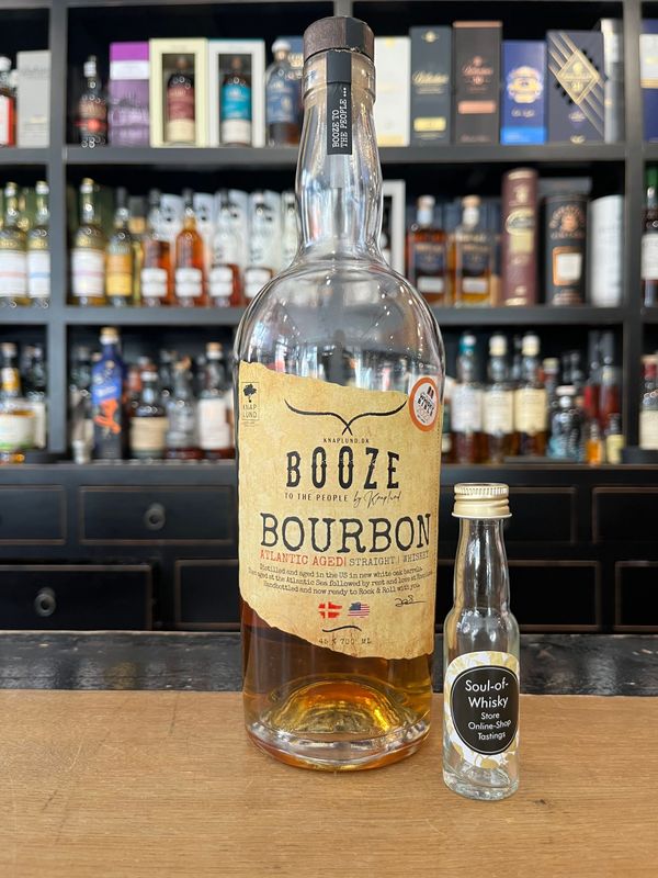 Booze Bourbon Whiskey Sample mit 2cl und 45%