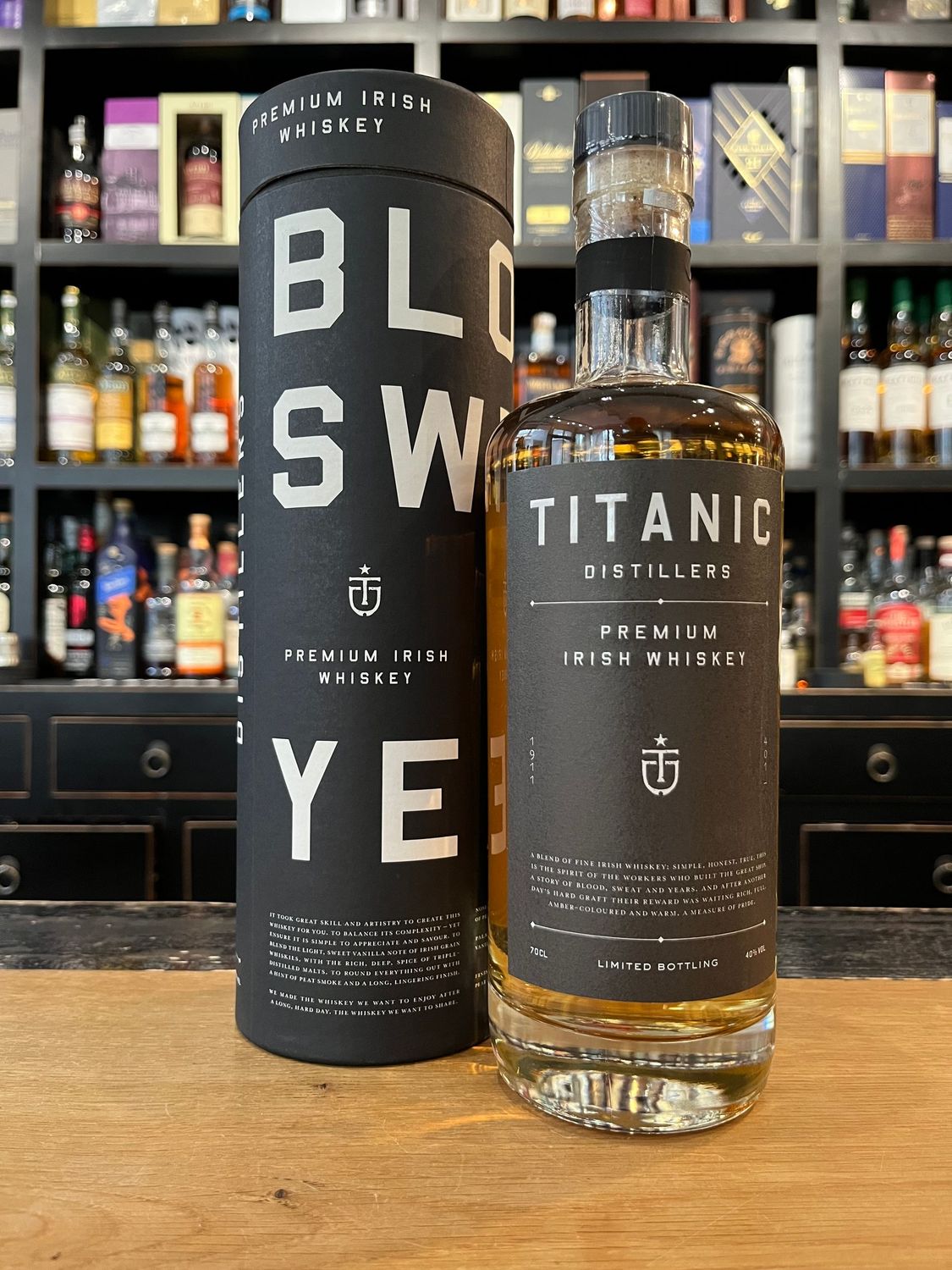 Titanic Irish Grain Whiskey mit 0,7l und 40%