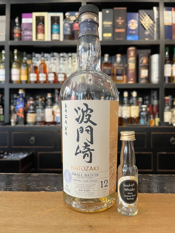 Hatozaki 12 Jahre Sample mit 2cl und 46% Hatozaki 12 Jahre Sample mit 2cl und 46%
