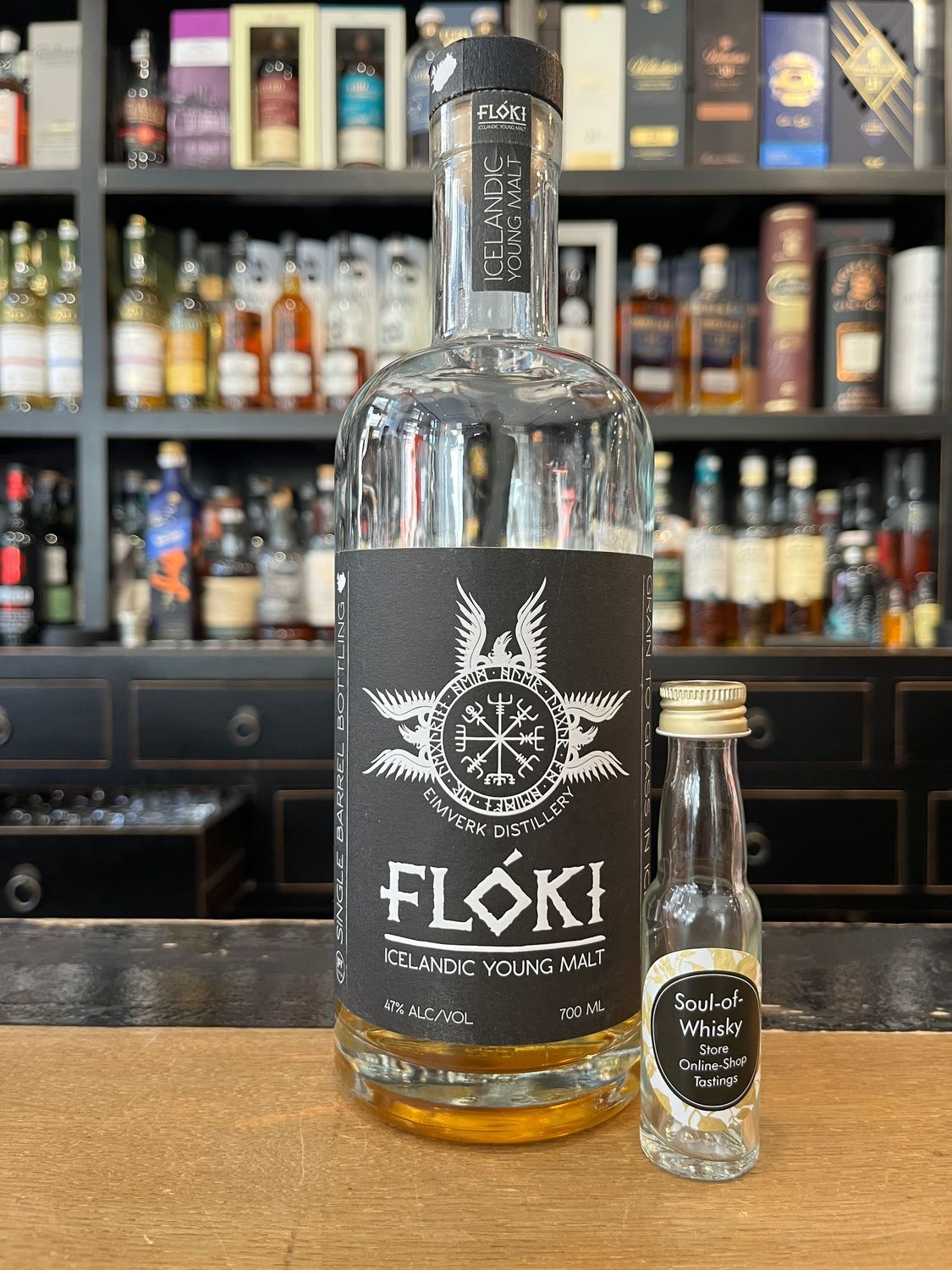 Floki Single Malt Whisky Sample mit 2cl und 47%