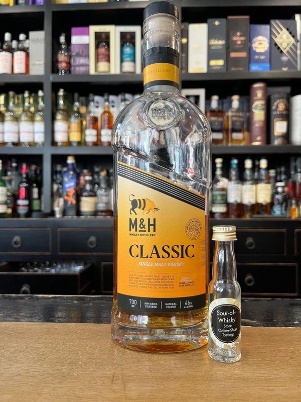 M & H Classic Malt Whisky Sample mit 2cl und 46% M & H Classic Malt Whisky Sample mit 2cl und 46%