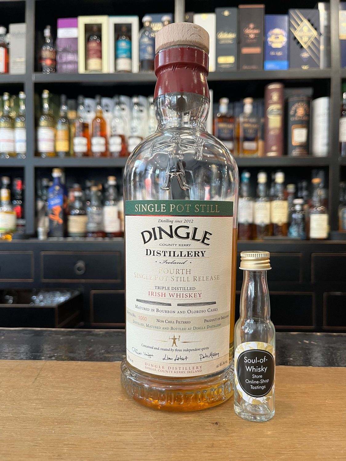 Dingle Single Malt Bourbon and Sherry Cask Sample mit 2cl und 46,5%