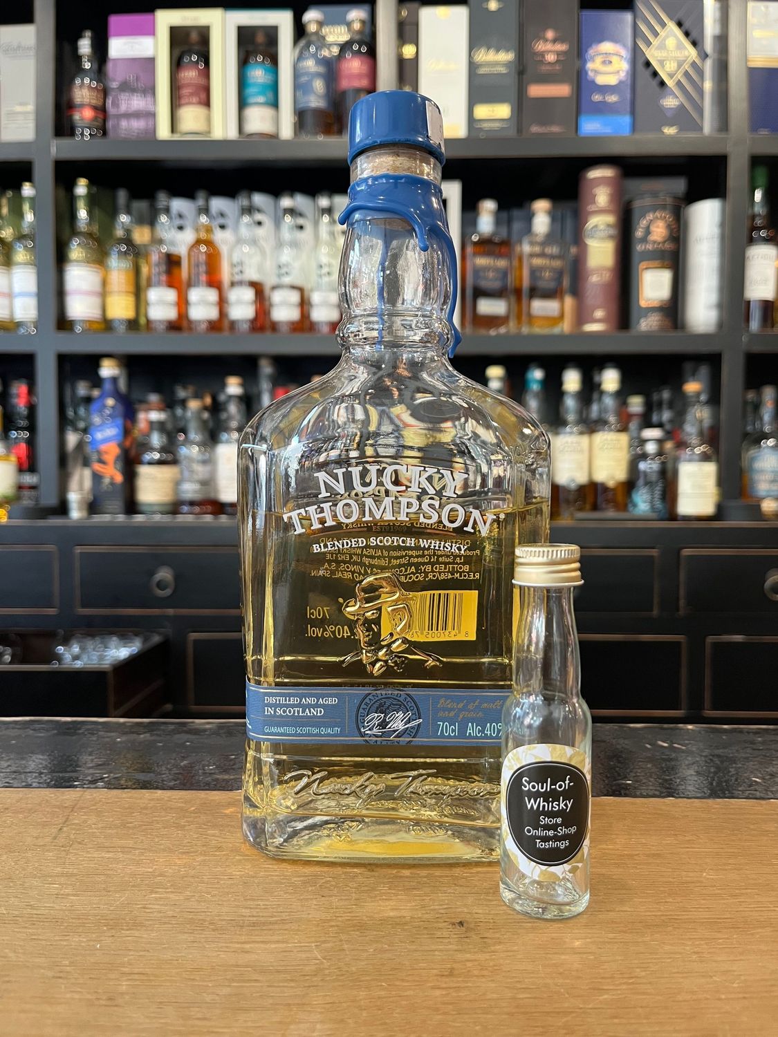Nucky Thompson Blended Whisky Sample mit 2cl und 40% Nucky Thompson Blended Whisky Sample mit 2cl und 40%