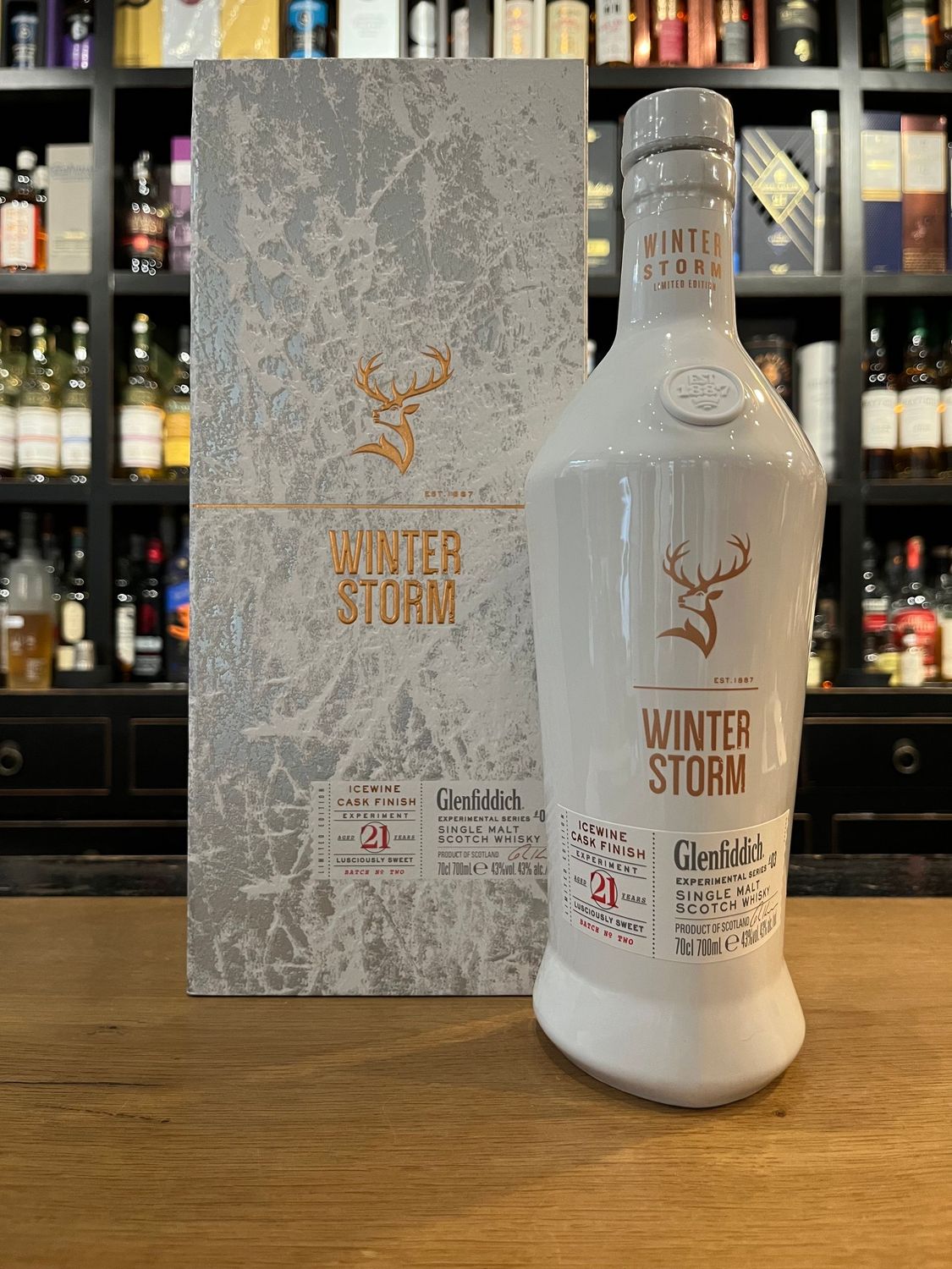 Glenfiddich Winter Storm 21 Jahre Batch 2 mit 0,7L und 43%