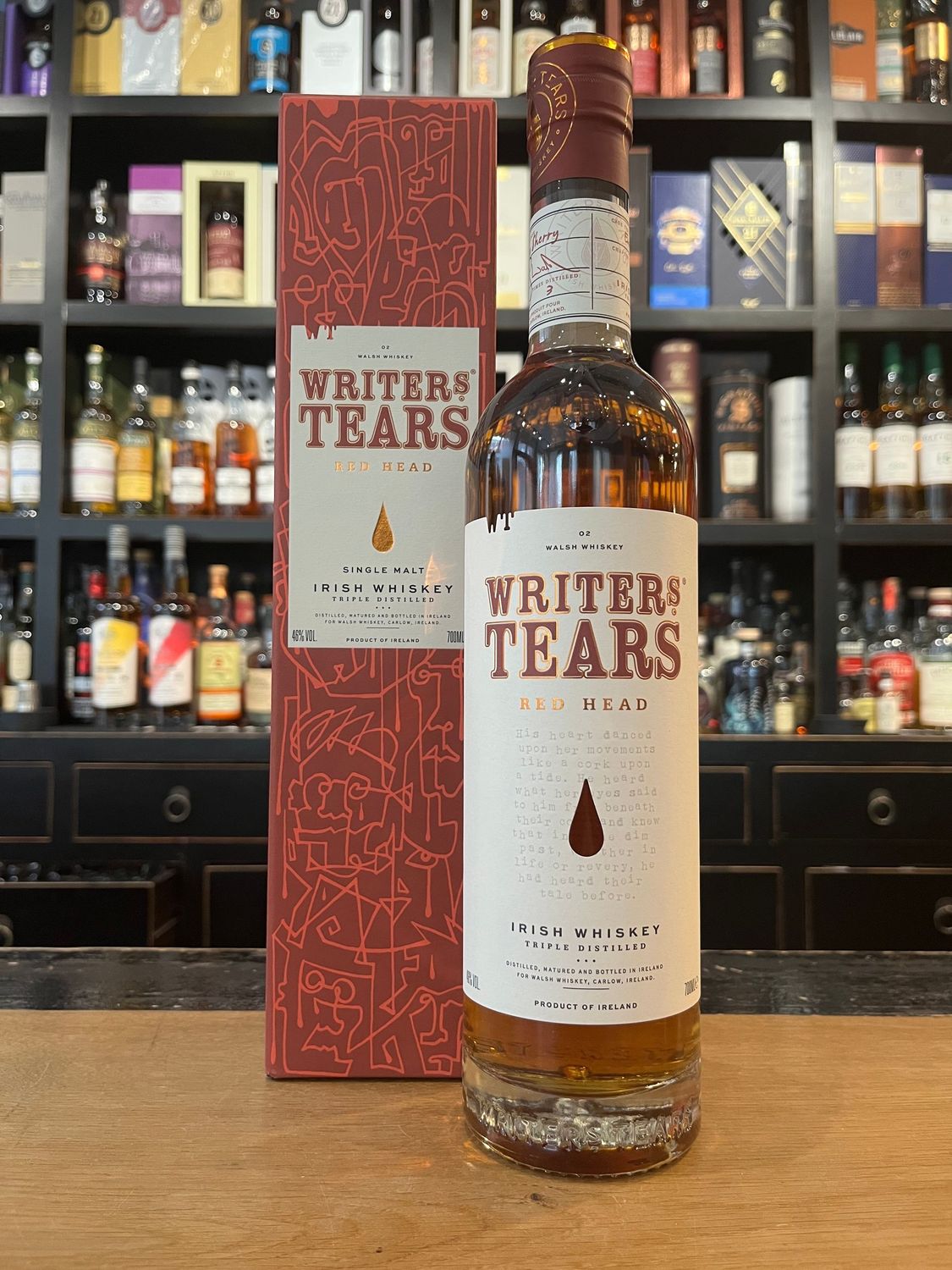 Writers Tears Red Head mit 0,7l und 46%