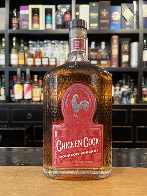 Chicken Cock Bourbon Whiskey mit 0,7l und 45%