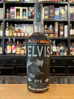 Elvis The King Tennessee Straight Rye Whiskey mit 0,7l und 45% Elvis The King Tennessee Straight Rye Whiskey mit 0,7l und 45%