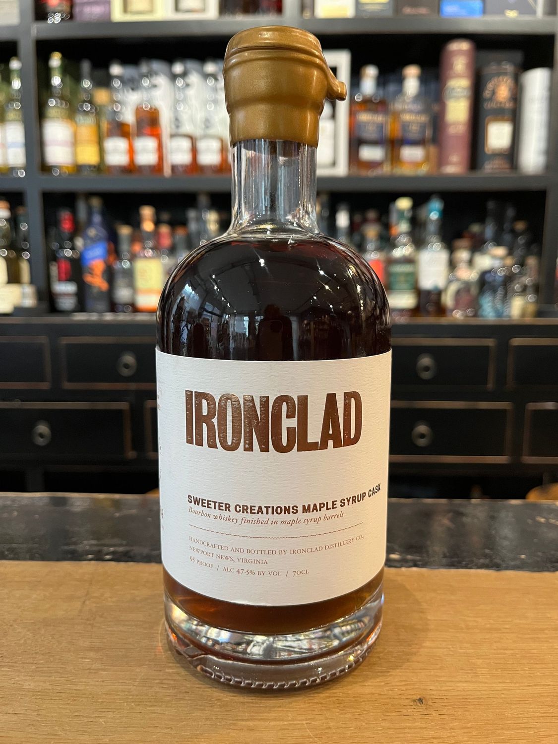 Ironclad Maple Syrup Cask Bourbon Whiskey mit 0,7l und 52,5%