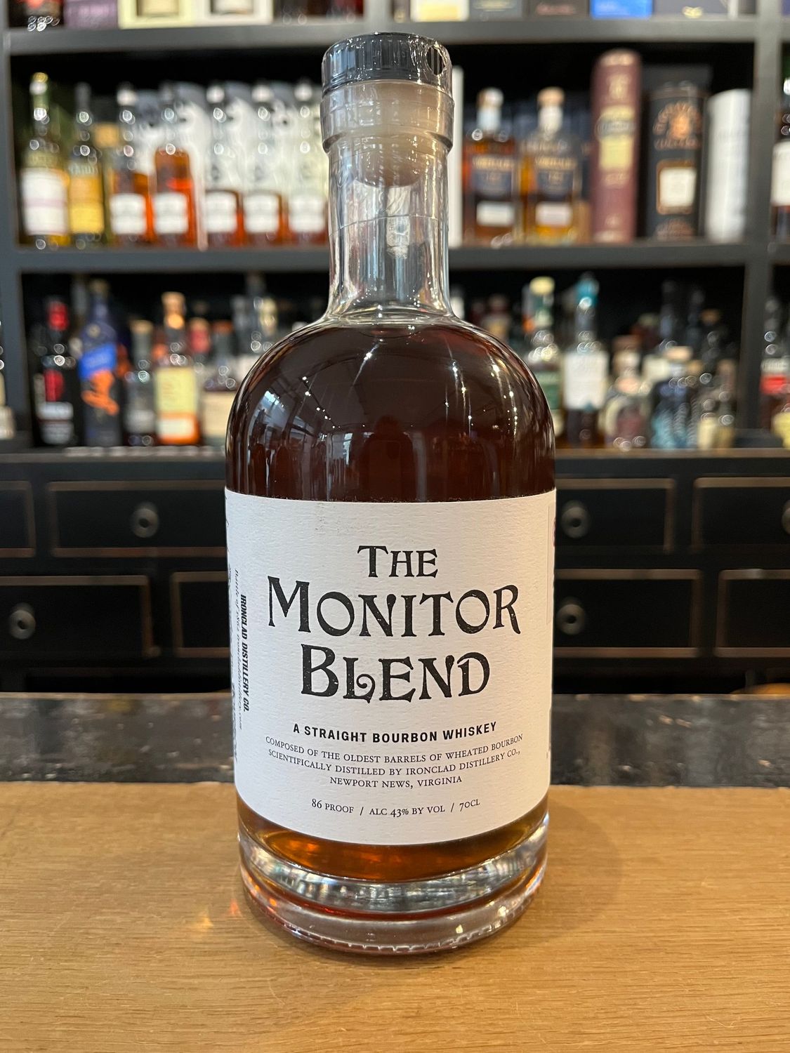 Ironclad The Monitor Blend Straight Bourbon Whiskey mit 0,7l und 43%