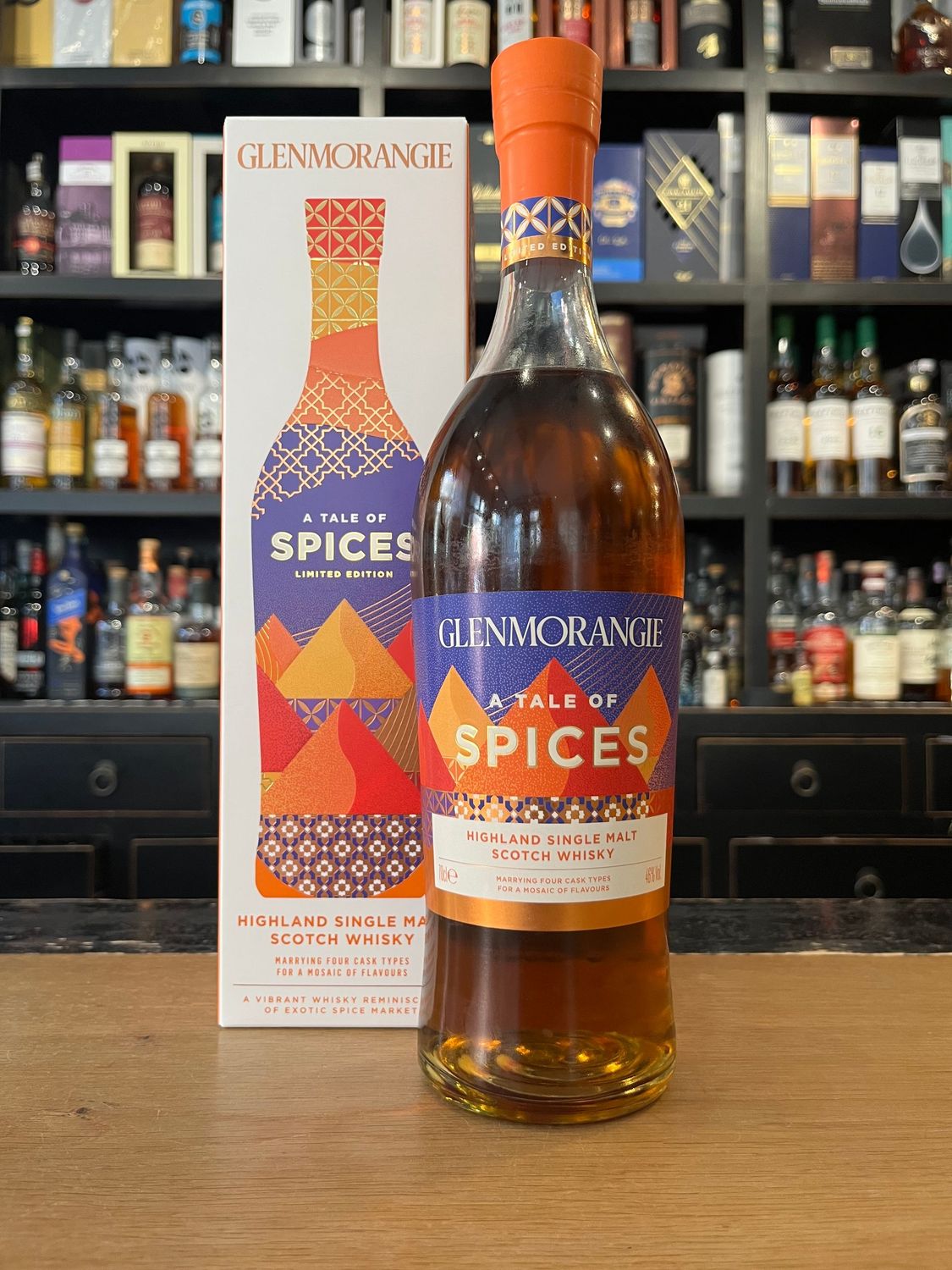 Glenmorangie A Tale of Spices mit 0,7l und 46%