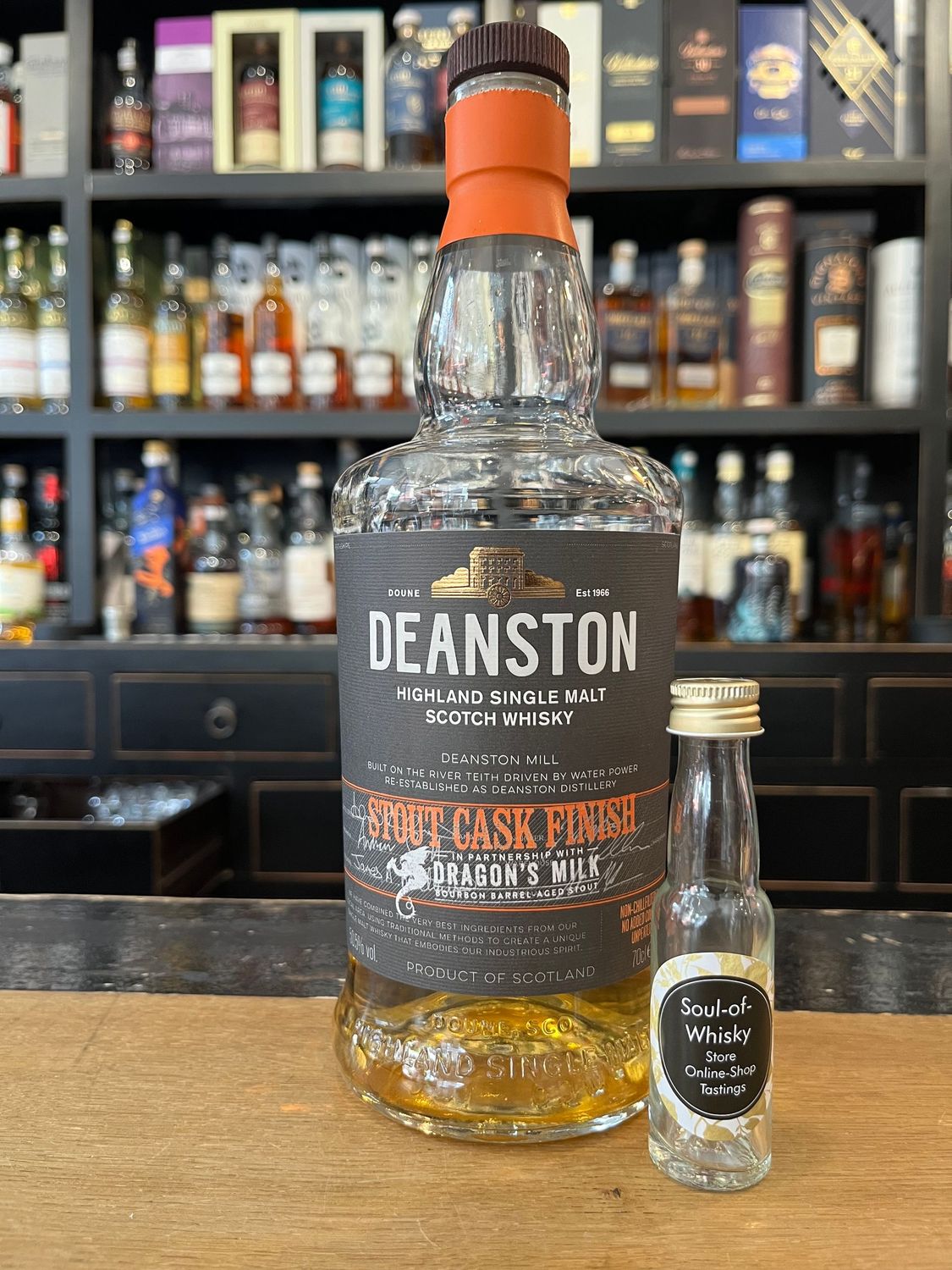 Deanston Stout Cask Sample mit 2cl und 50,5%