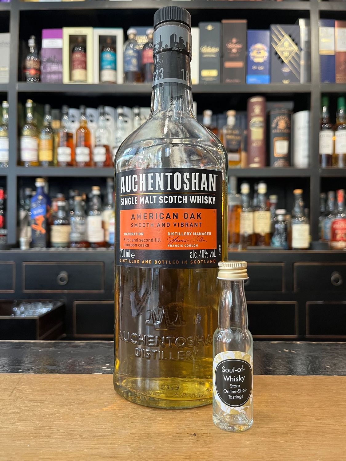 Auchentoshan American Oak Sample mit 2cl und 40%