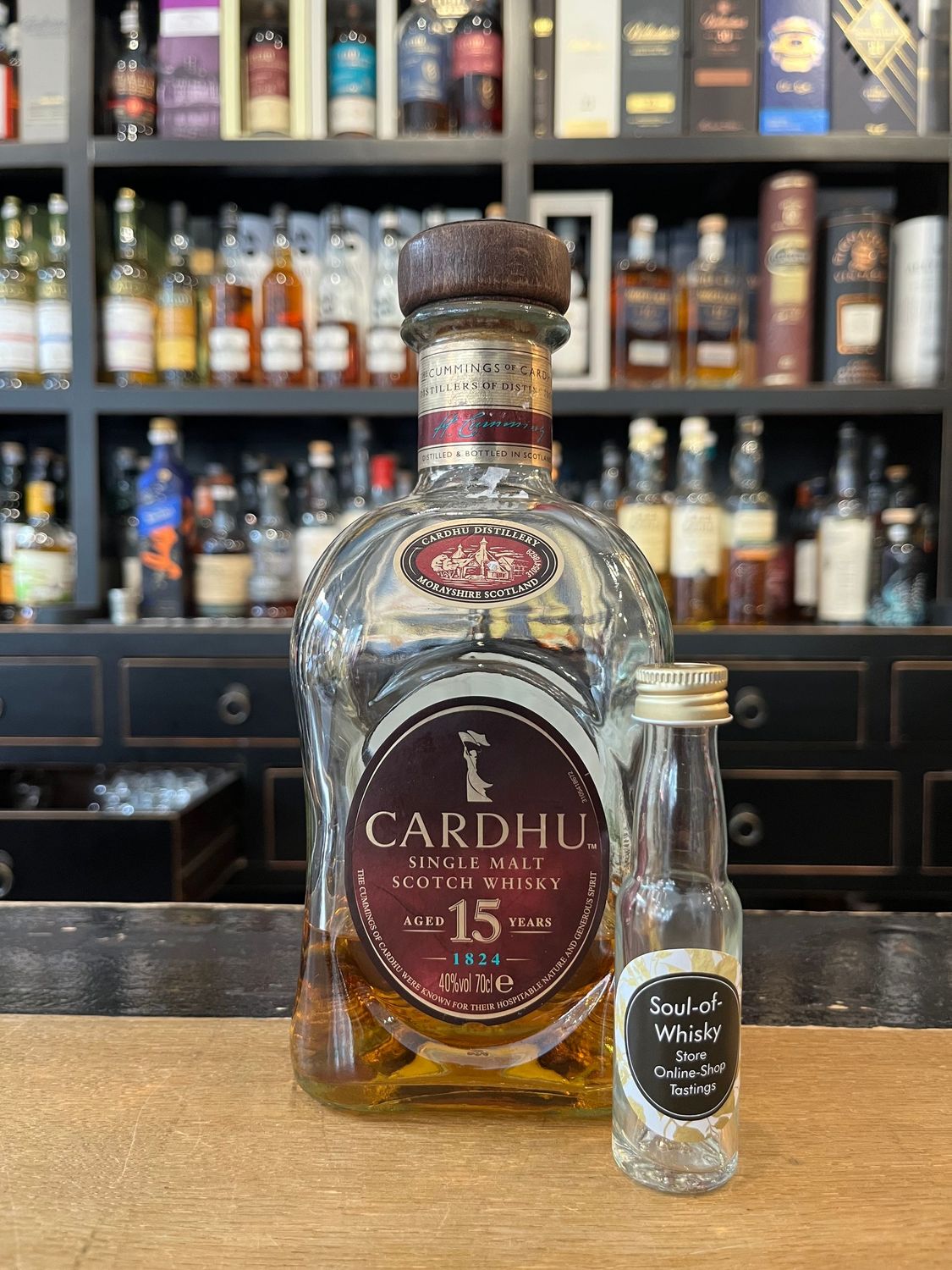 Cardhu 15 Jahre Sample mit 2cl und 40%
