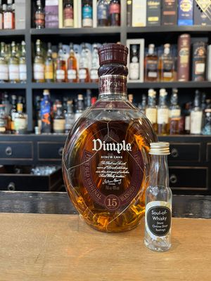Dimple 15 Jahre Sample mit 2cl und 40% Dimple 15 Jahre Sample mit 2cl und 40%