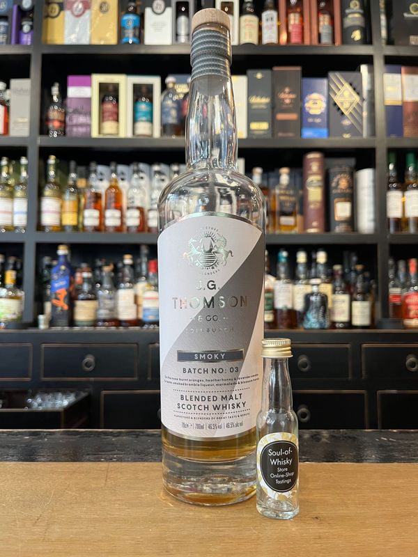 J. G Thomson Smoky Cask Sample mit 2cl und 46,5%