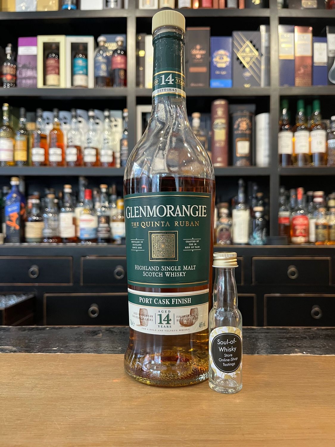 Glenmorangie 14 Jahre Quinta Ruban Sample mit 2cl und 46%