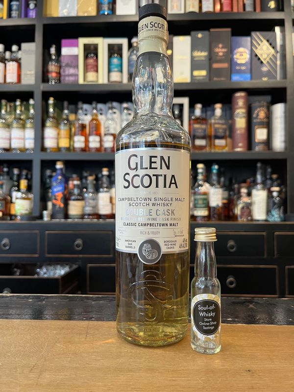 Glen Scotia Bordeaux Red Wine Cask Sample mit 2cl und 46%
