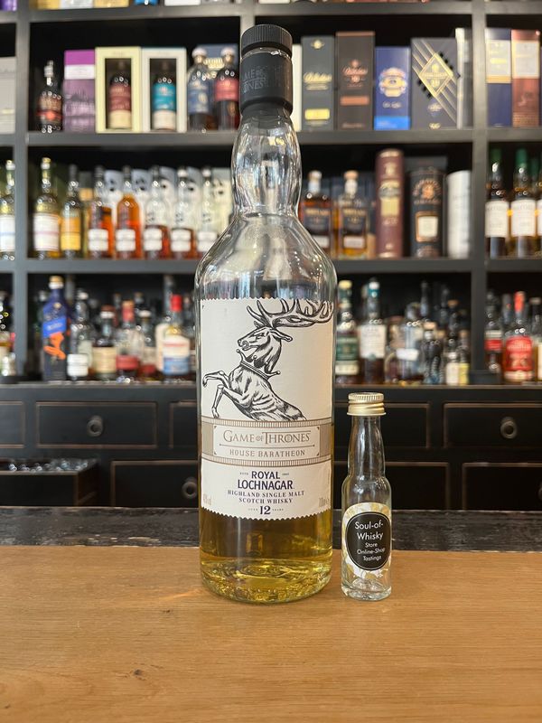 Royal Lochnagar 12 Jahre  Game of Thrones Sample mit 2cl und 40%