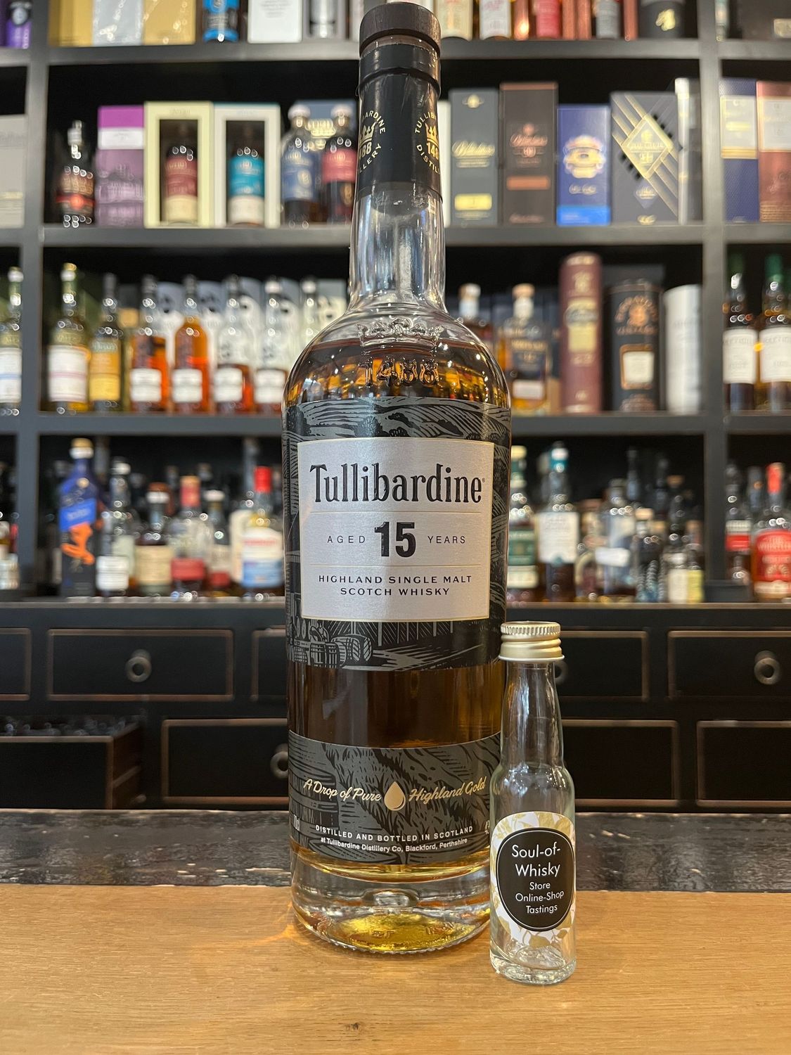 Tullibardine 15 Jahre Sample mit 2cl und 43%