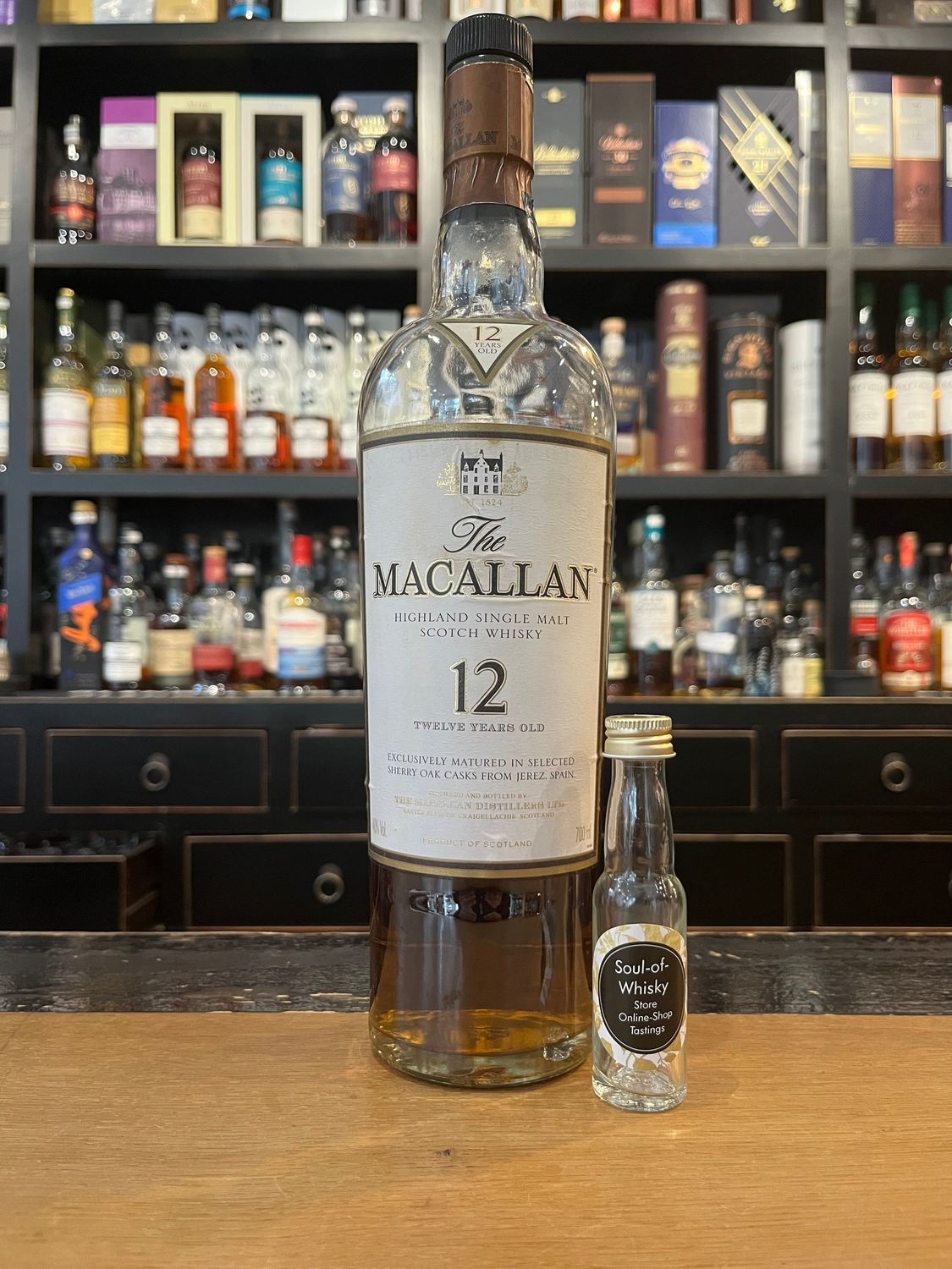 Macallan 12 Jahre Sample mit 2cl und 43% Macallan 12 Jahre Sample mit 2cl und 43%