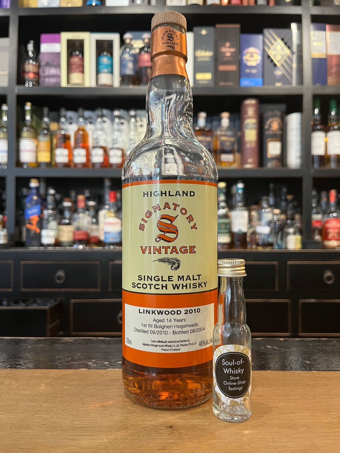 Linkwood 14 Jahre Signatory Sample mit 2cl und 46%