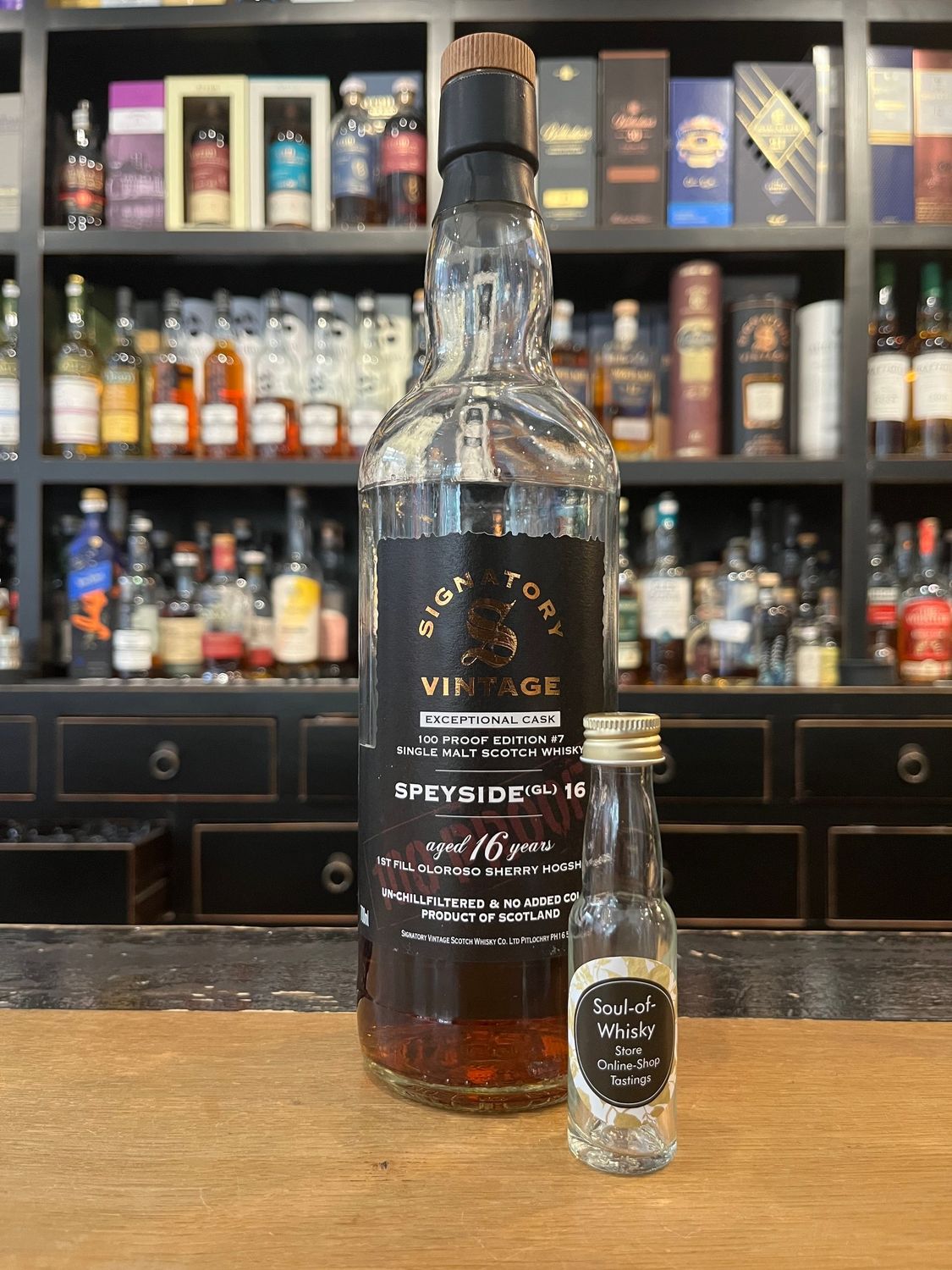 Speyside 16 Jahre (Glenlivet) mit 2cl und 57,1%