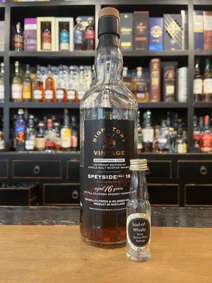 Speyside 16 Jahre (Glenlivet) mit 2cl und 57,1% Speyside 16 Jahre (Glenlivet) mit 2cl und 57,1%