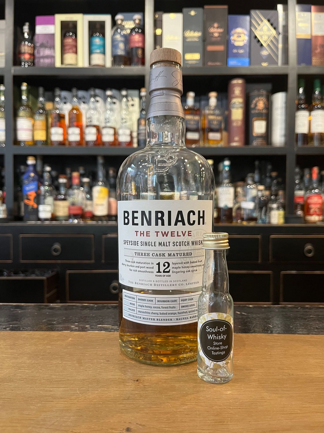 Benriach 12 Jahre Three Cask  Sample mit 2cl und 46%