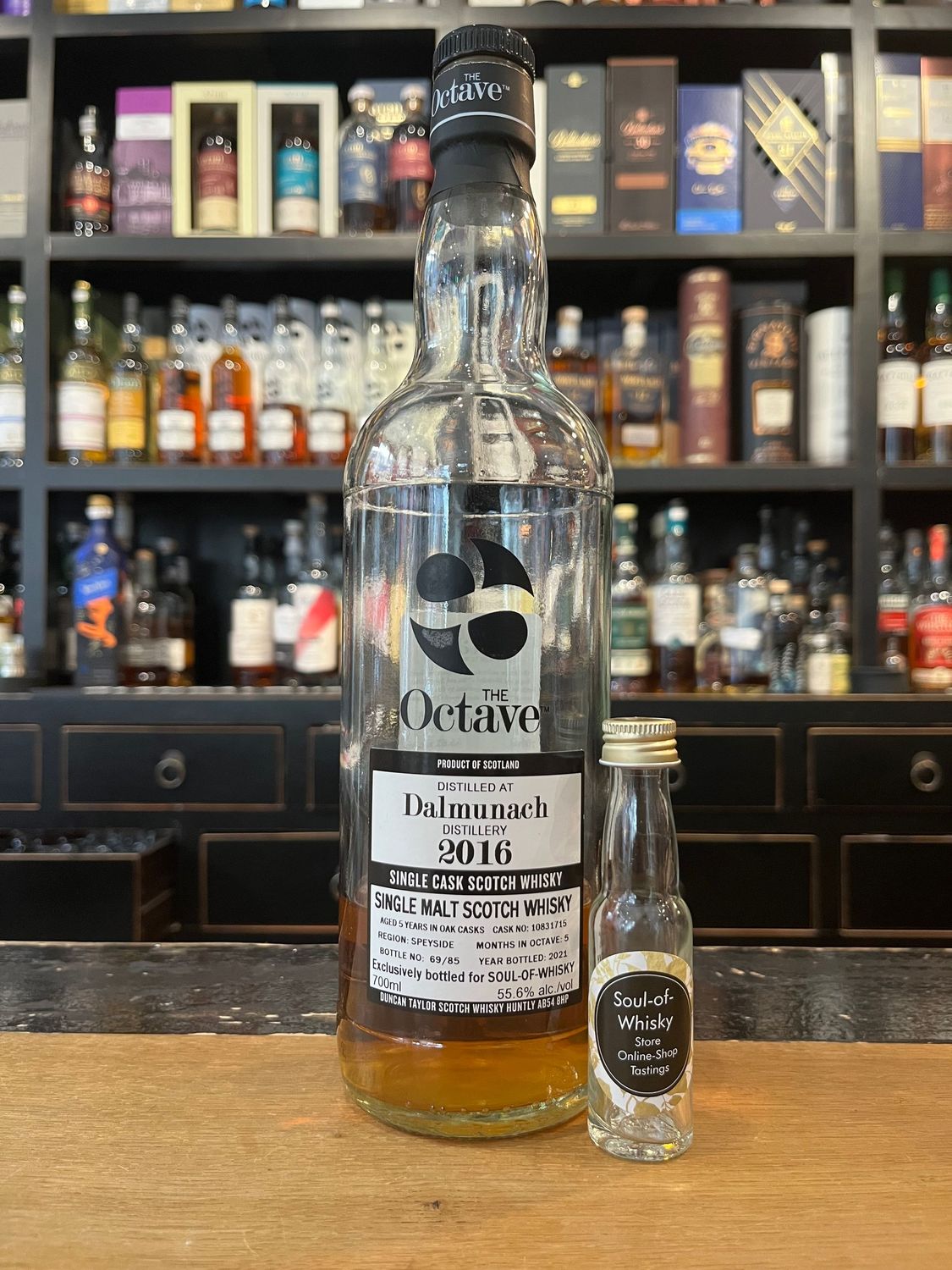 Dalmunach 5 Jahre Soul of Whisky Sample mit 2cl und 55,6%
