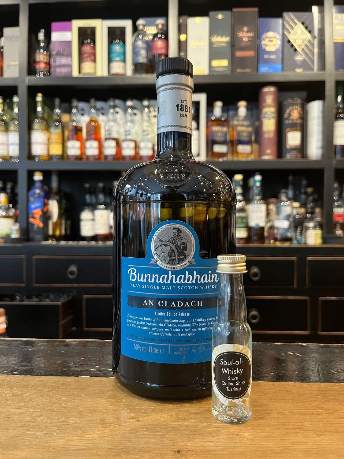 Bunnahabhain An Cladach Sample mit 2cl und 50% Bunnahabhain An Cladach Sample mit 2cl und 50%