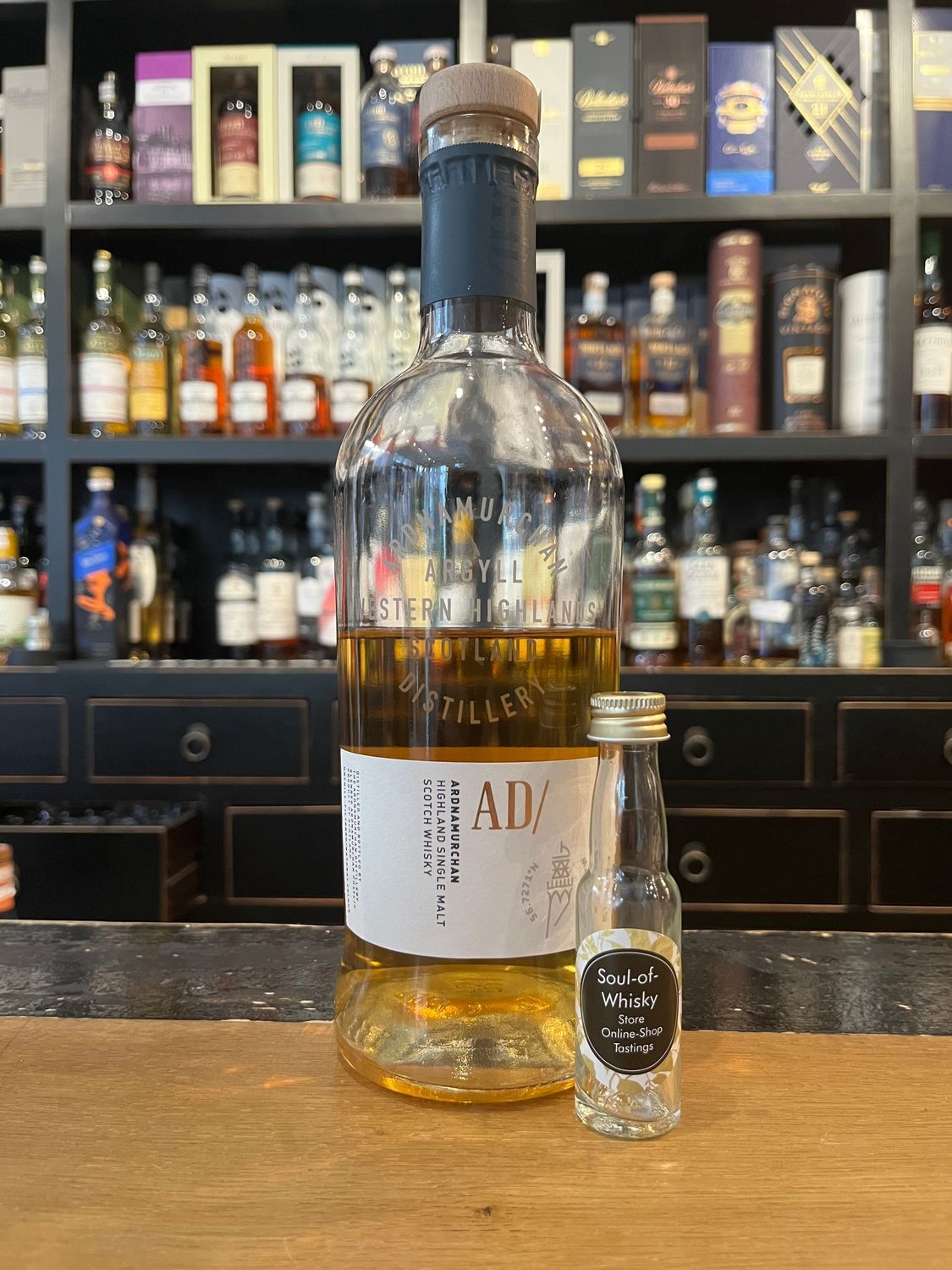 Ardnamurchan AD Sample mit 2cl und 46,8%