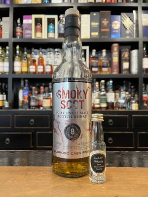 Smoky Scot Islay 8 Jahre Sample mit 2cl und 54,6% Smoky Scot Islay 8 Jahre Sample mit 2cl und 54,6%