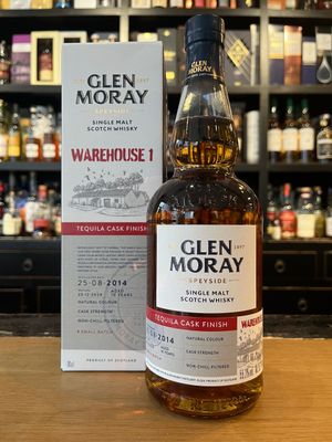 Glen Moray 10 Jahre Tequila Cask Finish Warehouse 1 mit 0,7l und 55,2% Glen Moray 10 Jahre Tequila Cask Finish Warehouse 1 mit 0,7l und 55,2%