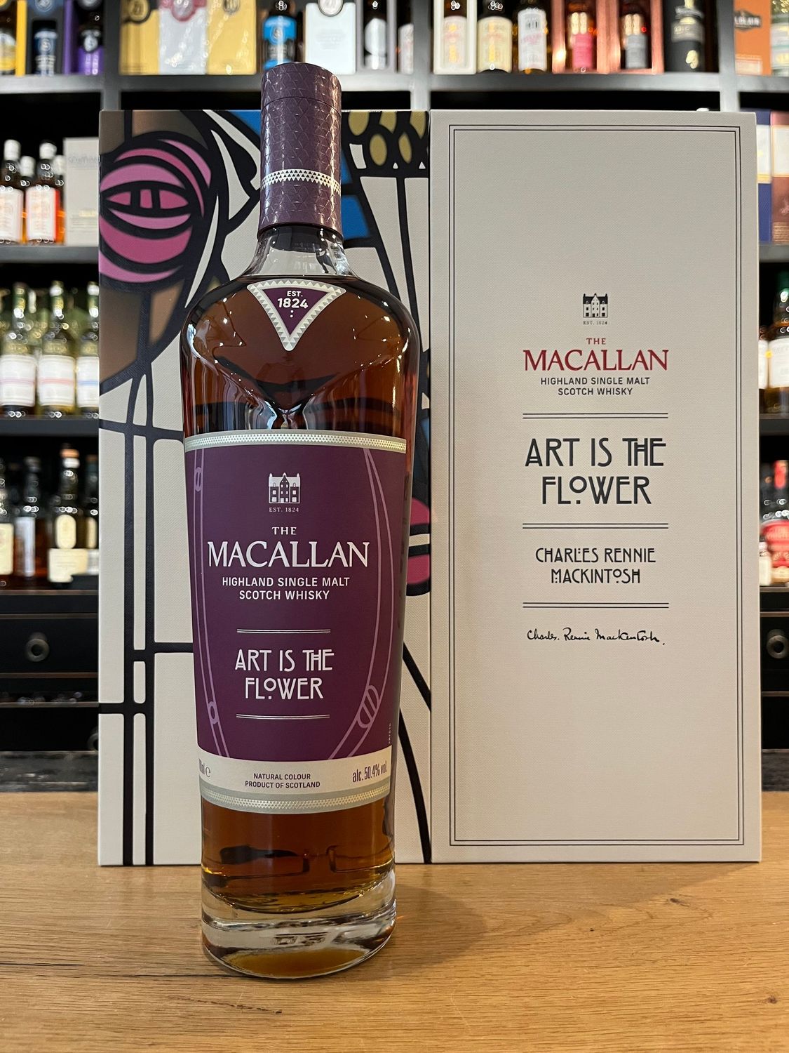 Macallan Art Is The Flower Limited Edition 2024 mit 0,7l und 50,4% Macallan Art Is The Flower Limited Edition 2024 mit 0,7l und 50,4%