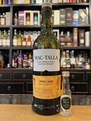 Mac-Talla Fèis Ìle 2024 Rum Cask Sample mit 2cl und 53,7% Mac-Talla Fèis Ìle 2024 Rum Cask Sample mit 2cl und 53,7%