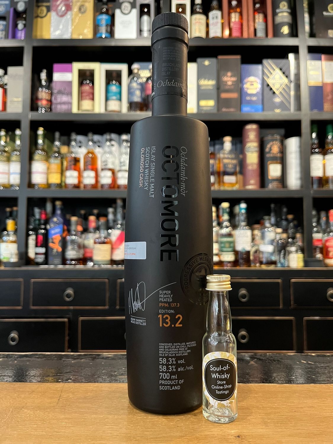 Octomore 13.2 Sample mit 2cl und 58.3% Octomore 13.2 Sample mit 2cl und 58.3%