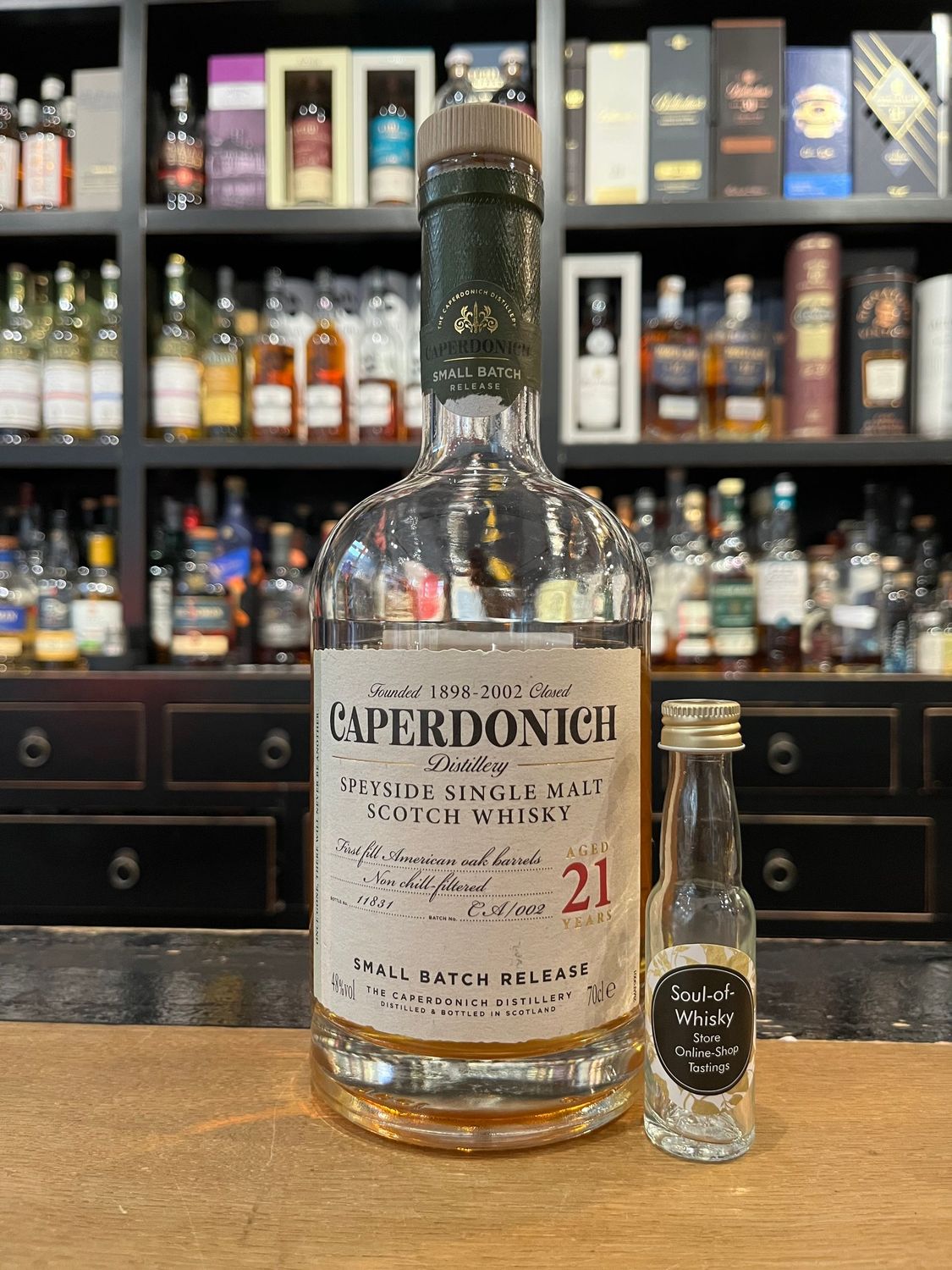 Caperdonich 21 Jahre Sample mit 2cl und 48%