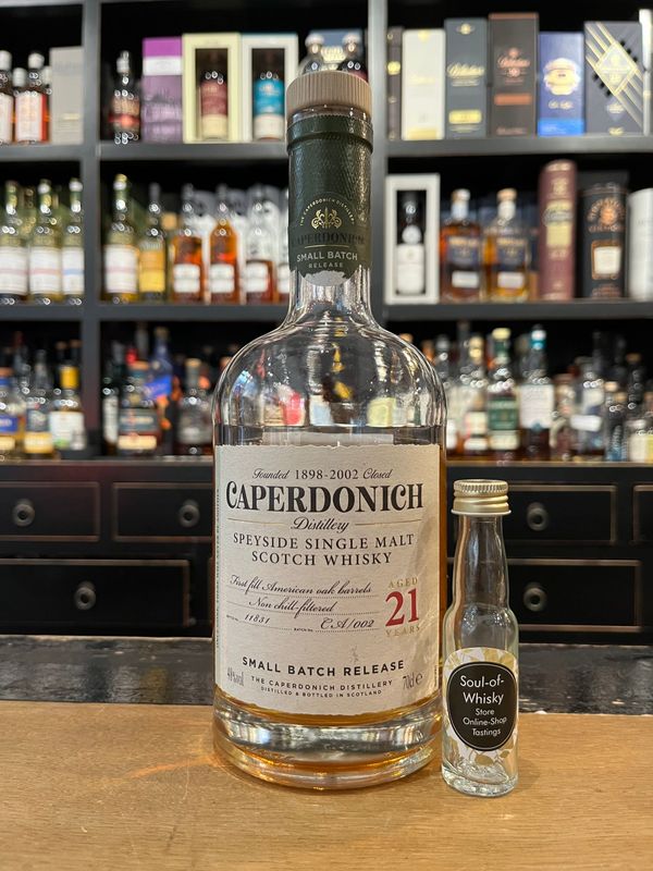 Caperdonich 21 Jahre Sample mit 2cl und 48% Caperdonich 21 Jahre Sample mit 2cl und 48%