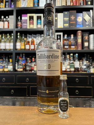 Tullibardine 20 Jahre Sample mit 2cl und 43% Tullibardine 20 Jahre Sample mit 2cl und 43%