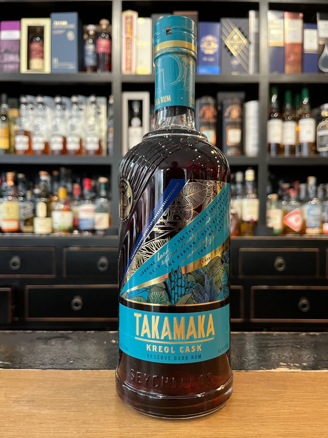 Takamaka Kreol Cask Reserve Dark Rum mit 0,7l und 40,3% Takamaka Kreol Cask Reserve Dark Rum mit 0,7l und 40,3%
