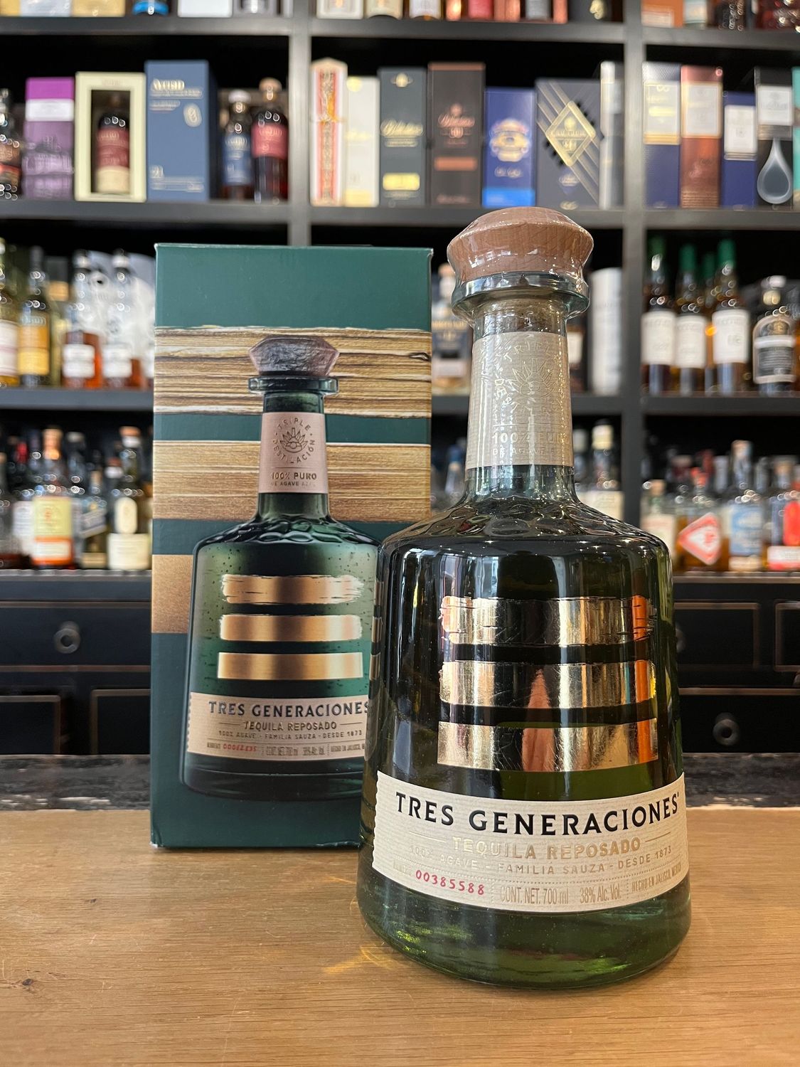 Tres Generaciones Tequila Reposado mit 0,7l und 38% Tres Generaciones Tequila Reposado mit 0,7l und 38%