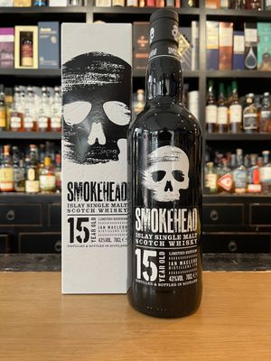 Smokehead 15 Jahre mit 0,7l und 43% Smokehead 15 Jahre mit 0,7l und 43%