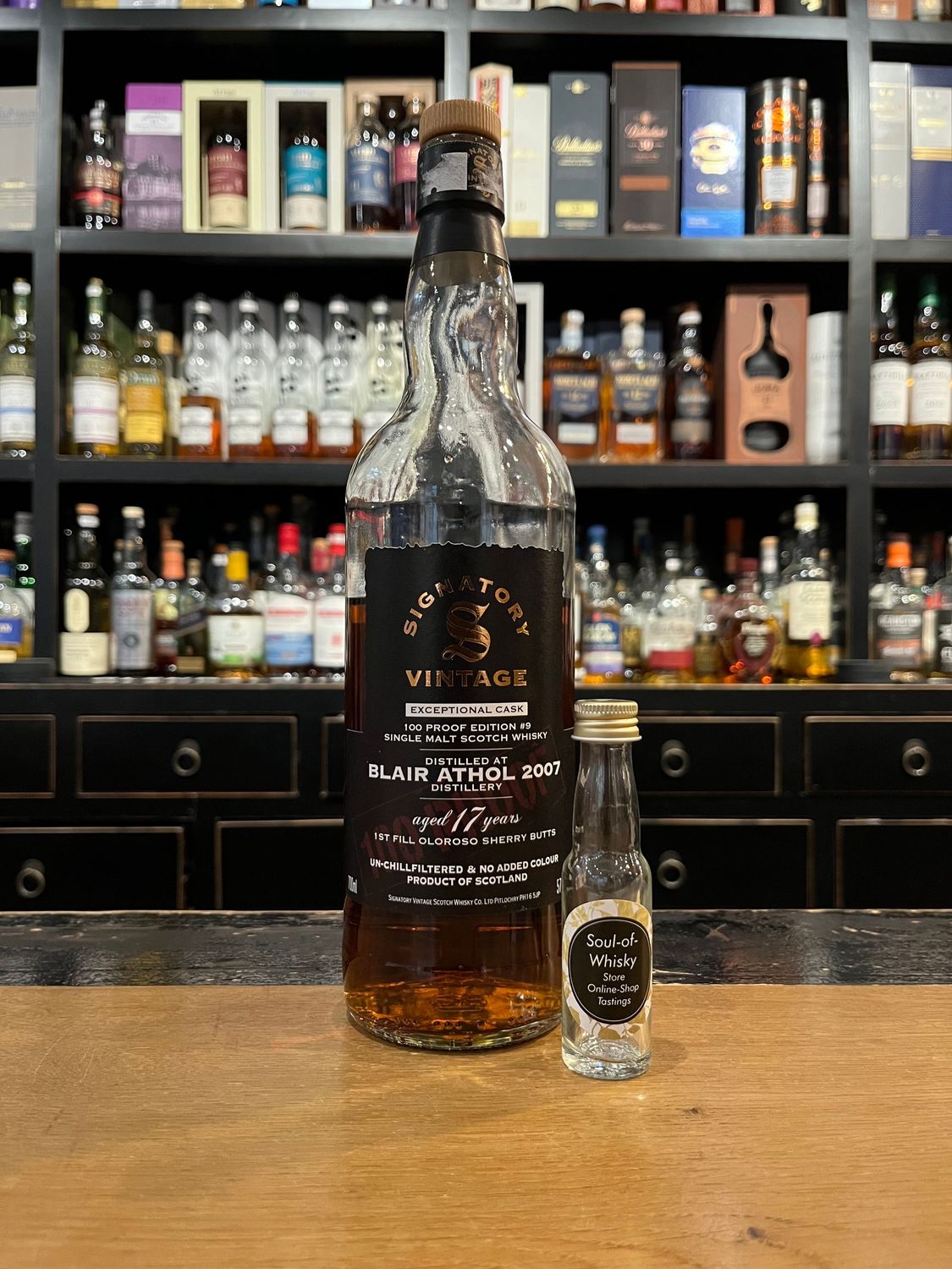 Blair Athol 17 Jahre Vintage Sample mit 2cl und 57,1% Blair Athol 17 Jahre Vintage Sample mit 2cl und 57,1%