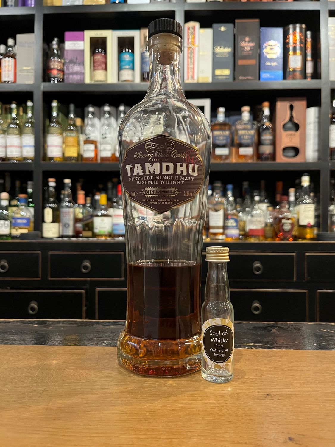 Tamdhu Cigar Malt Sample mit 2cl und 53,8% Tamdhu Cigar Malt Sample mit 2cl und 53,8%