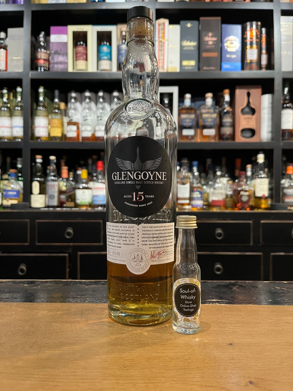 Glengoyne 15 Jahre Sample mit 2cl und 43% Glengoyne 15 Jahre Sample mit 2cl und 43%