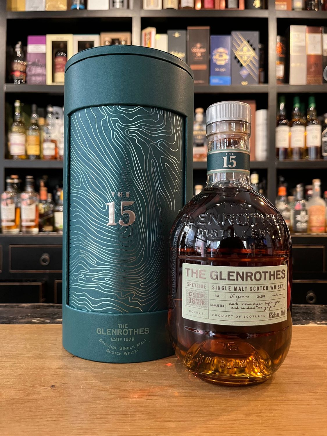 The Glenrothes 15 Jahre mit 0,7l und 43%