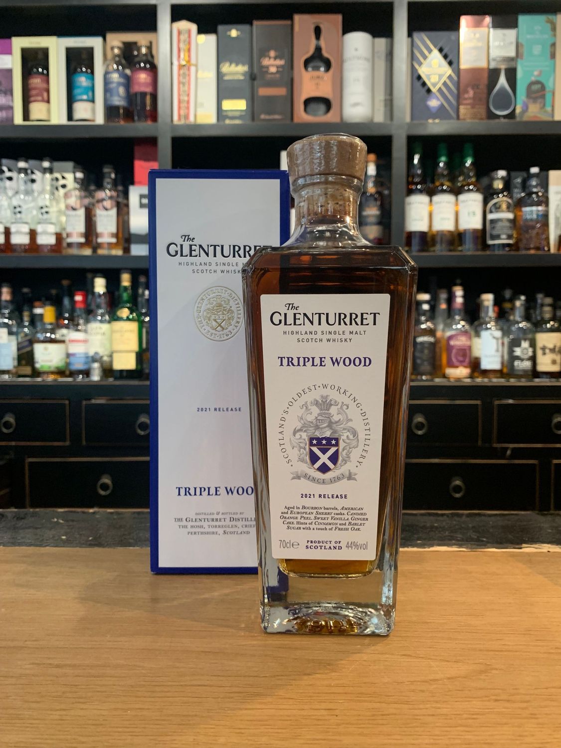 Glenturret Triple Wood mit 0,7L und 43%