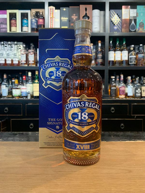 Chivas Regal 18 Jahre mit 0,7l und 40%